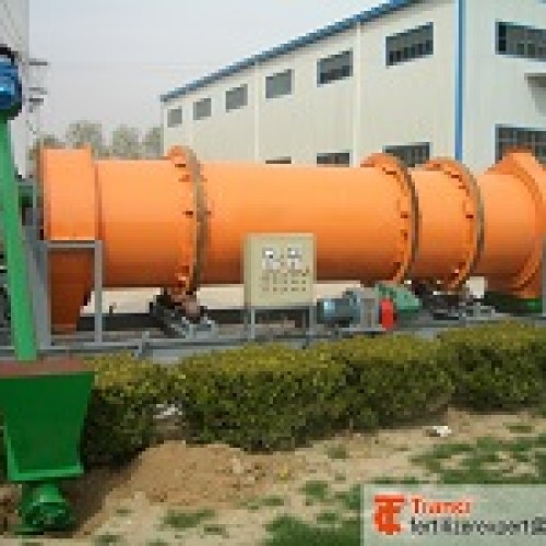 Fertilizer rotary drum granulator